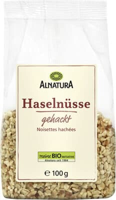 Alnatura Haselnüsse gehackt Bio Haselnüsse geröstet und gehackt