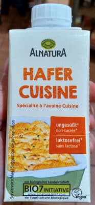 Hafercreme Cuisine - Alnatura