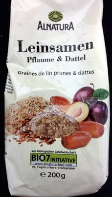 Leinsamen Plaume & Dattel