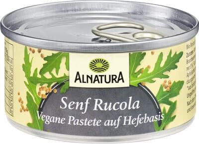 Vegane Pastete auf Hefe-Basis Senf