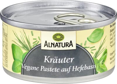 Vegane Pastete auf Hefe-Basis Kräut