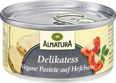 Delikatess Vegane Pastete auf Hefe-Basis