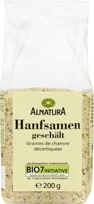 Hanfsamen geschält