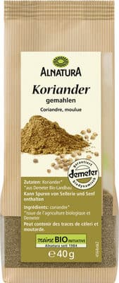 Koriander gemahlen