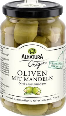 oliven mit Mandeln