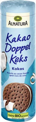 Kakao Doppelkeks Kokos