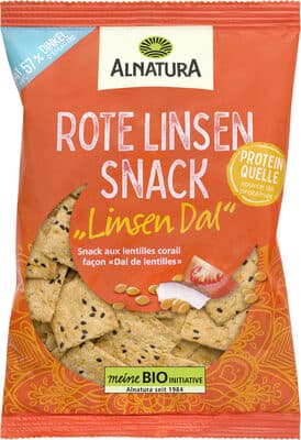 Alnatura Bio Rote Linsen Snack Linsen Dal 150 g ( )