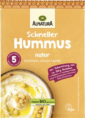 Schneller Hummus natur
