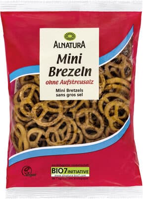 Mini Brezeln ohne Aufstreusalz