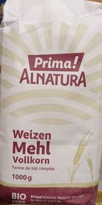 Weizen Mehl Vollkorn