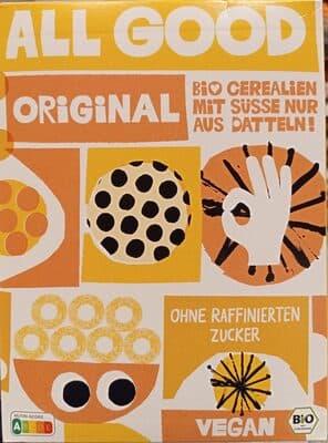 Original Cerealien mit Süsse aus Datteln