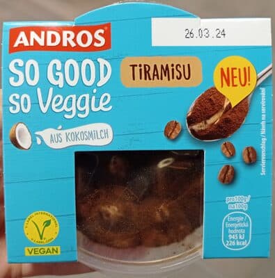 Tiramisu vegan