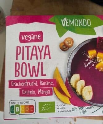 Vegane Pitaya Bowl