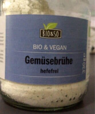 Gemüsebrühe hefefrei