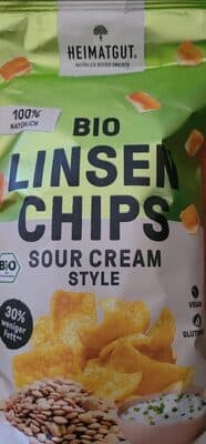 Linsenchips - Sour Cream Style