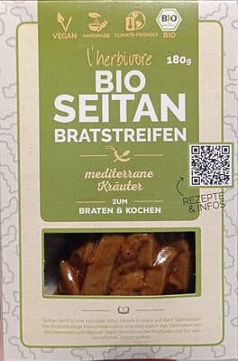 Seitanstreife. Mediterrane Kräuter