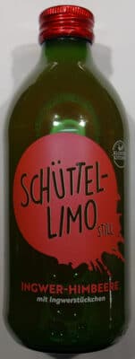 Schüttel-Limo Ingwer-Himbeere