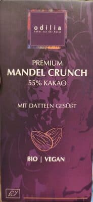 Premium Mandel Crunch 55% Kakao