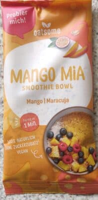Mango Mia Smoothie Bowl Pulver Mango & Maracuja