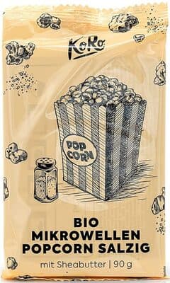 Bio Mikrowellen Popcorn - salzig