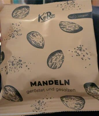 Mandeln geröstet und gesalzen