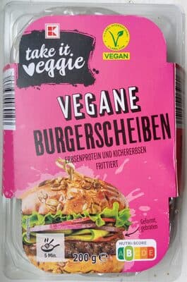 K-take it veggie Vegane Burgerscheiben
