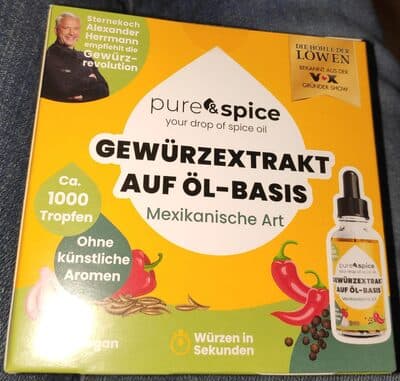 Gewürzextrakt auf Öl-Basis mexikanische Art