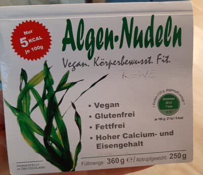 Algen-Nudeln