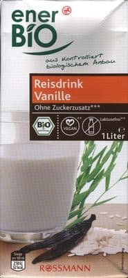 Reisdrink Vanille