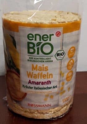 Mais Waffeln Amaranth