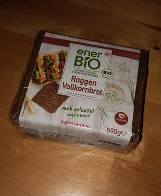 Ener Bio Roggen Vollkornbrot