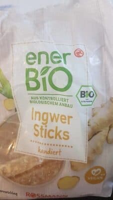 Ingwer Sticks