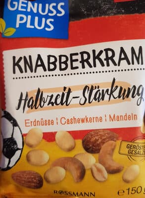 Knabberkram Halbzeit-Stärkung