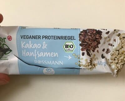 Veganer Proteinriegel