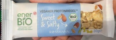 Veganer Proteinriegel Sweet & Salty