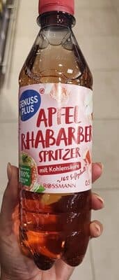 Apfel Rhabarber Spritzer