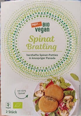 Spinat Bratling