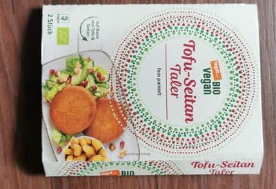 Tofu-Seitan Taler Paniert