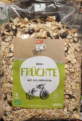 Früchte Müsli