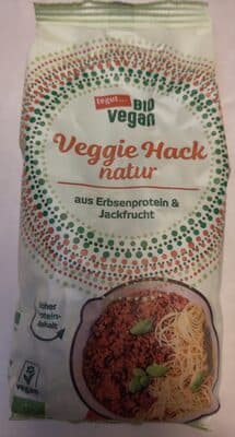 Veggie Hack natur aus Erbsenprotein und Jackfrucht