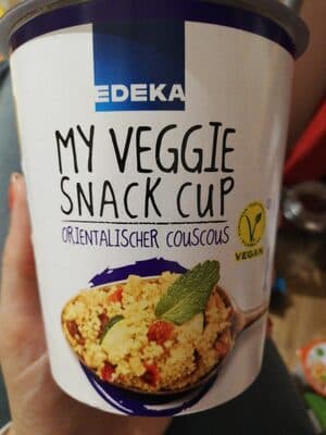 my Veggie Snackcup orientalischer couscous
