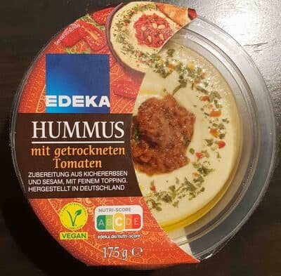 Hummus getrocknete Tomate