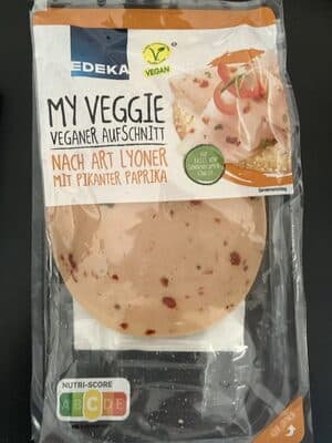 Veganer Aufschnitt Nach Art Lyoner Mit Pikanter Paprika