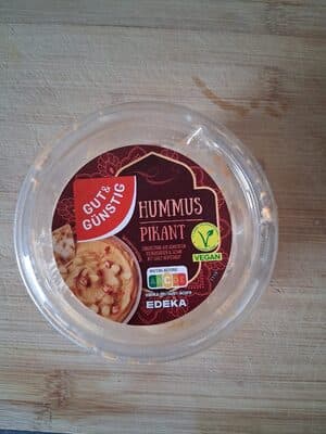 Hummus Pikant