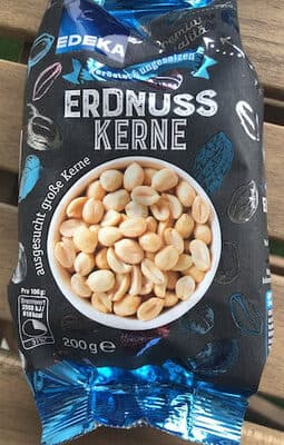 Erdnusskerne, geröstet & ungesalzen