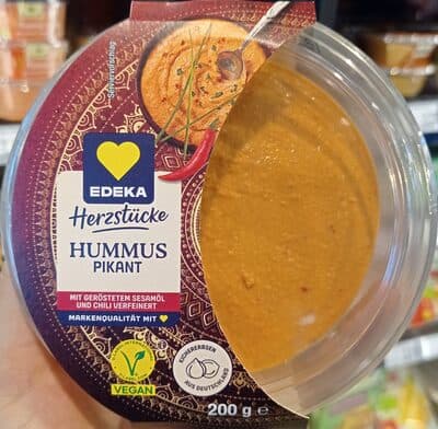 Hummus Pikant