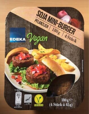 Soja Mini burger Vegan