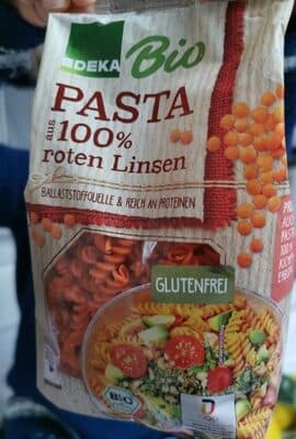 Pasta aus 100% Linsen