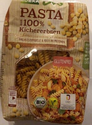 Nudeln Pasta aus 100% Kichererbsen