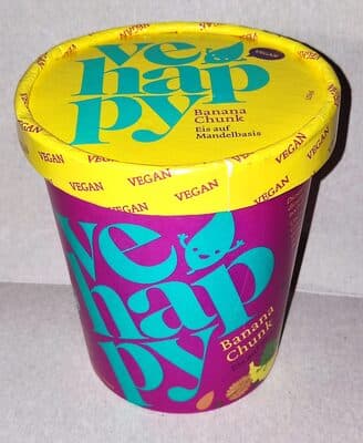 Vehappy Eisbecher - Banana-Chunk